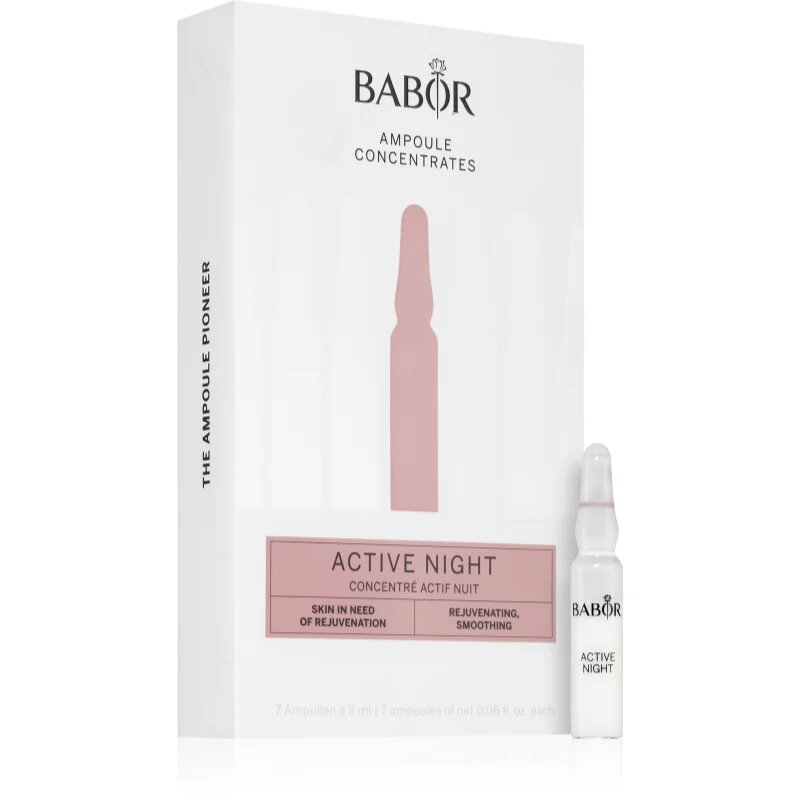 Babor Ampoule Concentrates Active Night ампули за регенериране на кожата 7x2 мл.