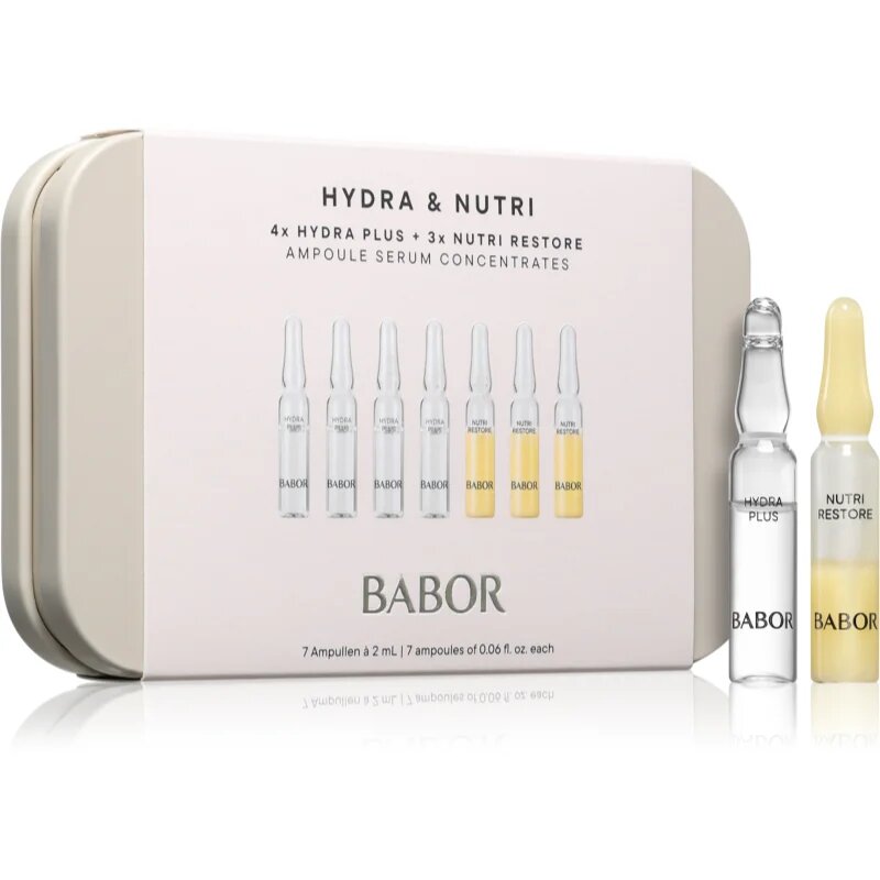 Babor Ampoule Concentrates Hydra & Nutri комплект за подхранване и хидратация