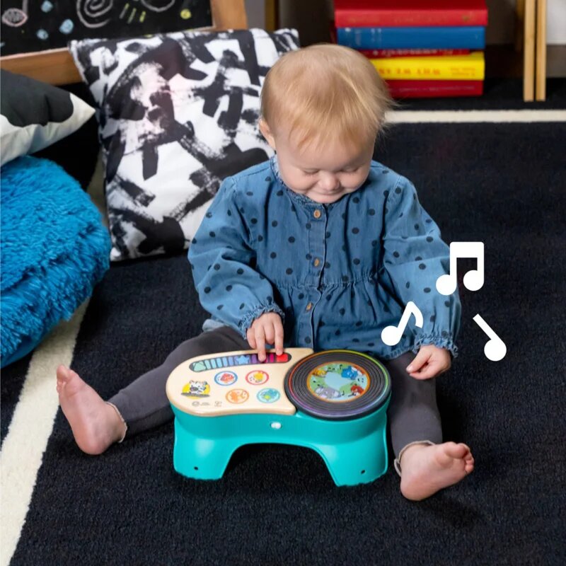 Baby Einstein Hape Magic Touch Gramofon DJ Discovery™ музикална играчка 6m+ 1 бр.