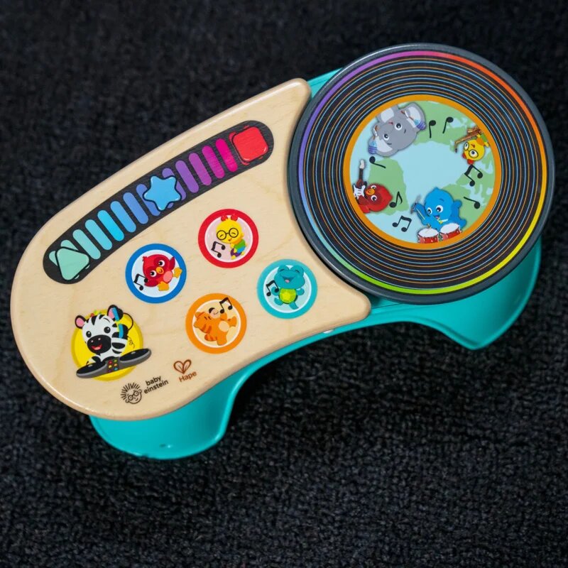 Baby Einstein Hape Magic Touch Gramofon DJ Discovery™ музикална играчка 6m+ 1 бр.