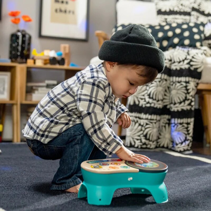 Baby Einstein Hape Magic Touch Gramofon DJ Discovery™ музикална играчка 6m+ 1 бр.