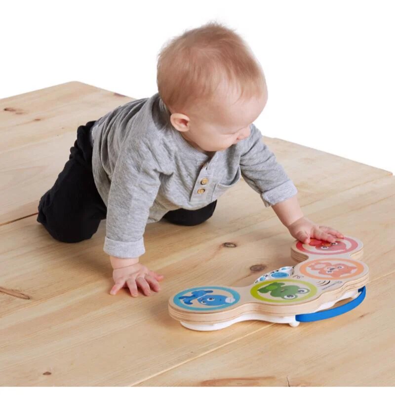 Baby Einstein Magic Touch Drums Wooden музикална играчка от дърво 6m+ 1 бр.