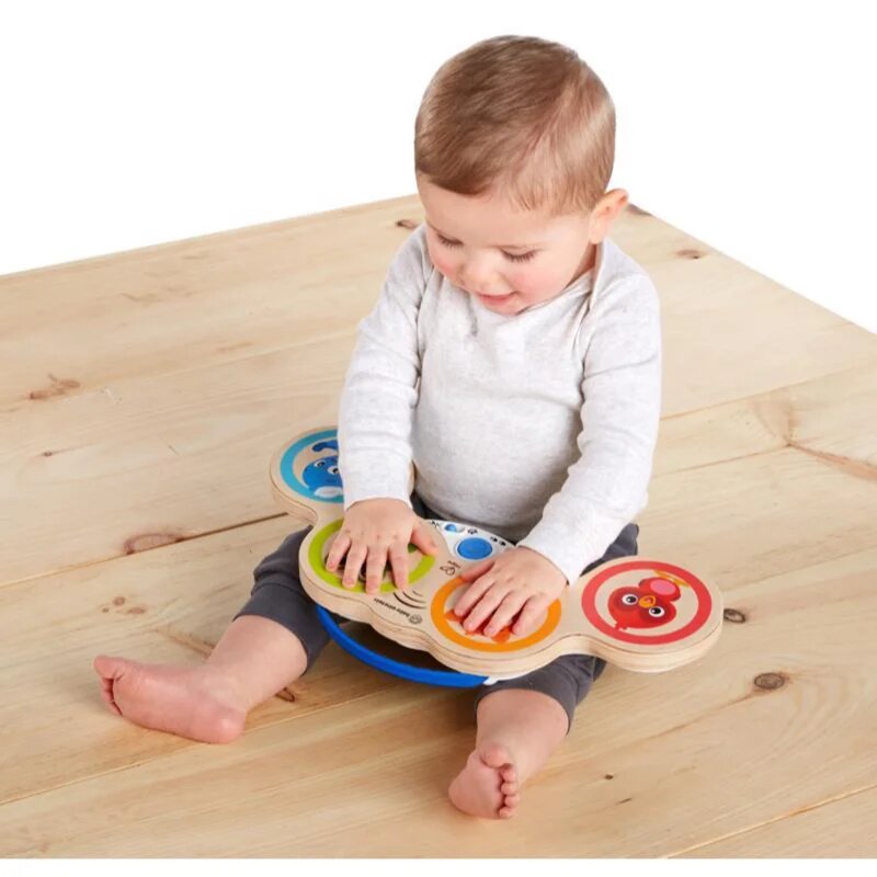 Baby Einstein Magic Touch Drums Wooden музикална играчка от дърво 6m+ 1 бр.