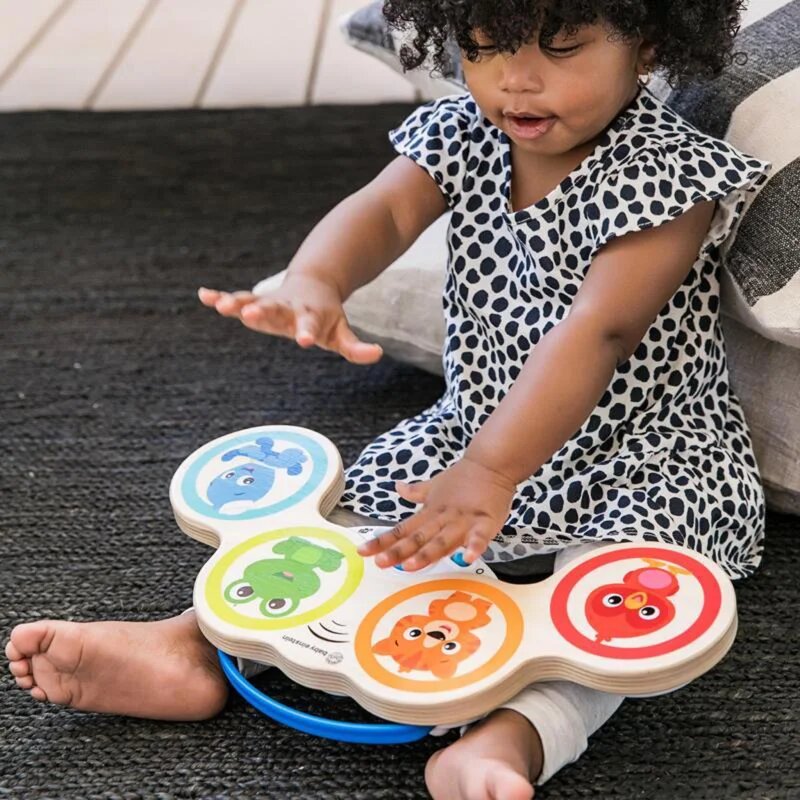 Baby Einstein Magic Touch Drums Wooden музикална играчка от дърво 6m+ 1 бр.