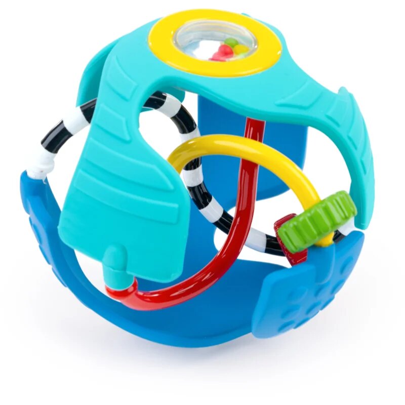 Baby Einstein Rattle & Sense™ сензорна топка с гризалка 3m+ 1 бр.