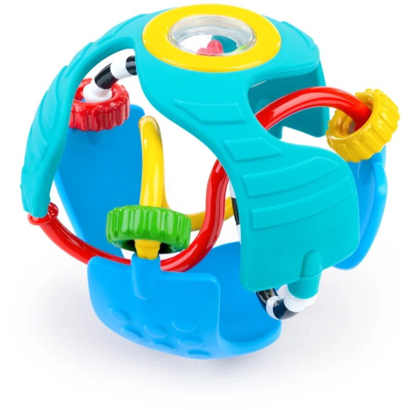 Baby Einstein Rattle & Sense™ сензорна топка с гризалка 3m+ 1 бр.