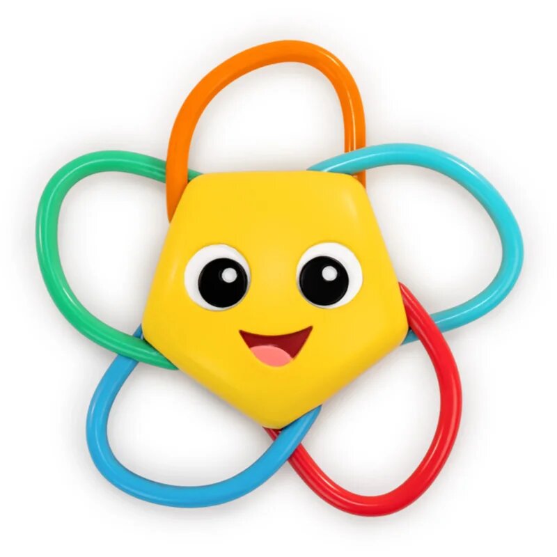 Baby Einstein Soothing Star Teether & Rattle Toy гризалка с дрънкалка 0 m+ 1 бр.
