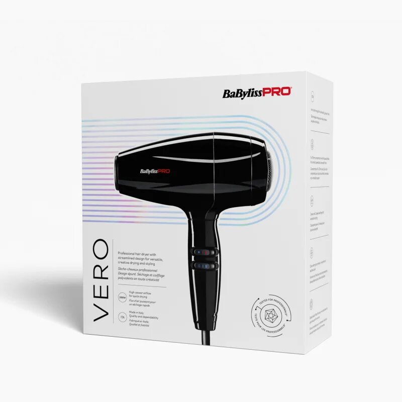 BaByliss PRO Ionic AC dryer 2000W сешоар 1 бр.