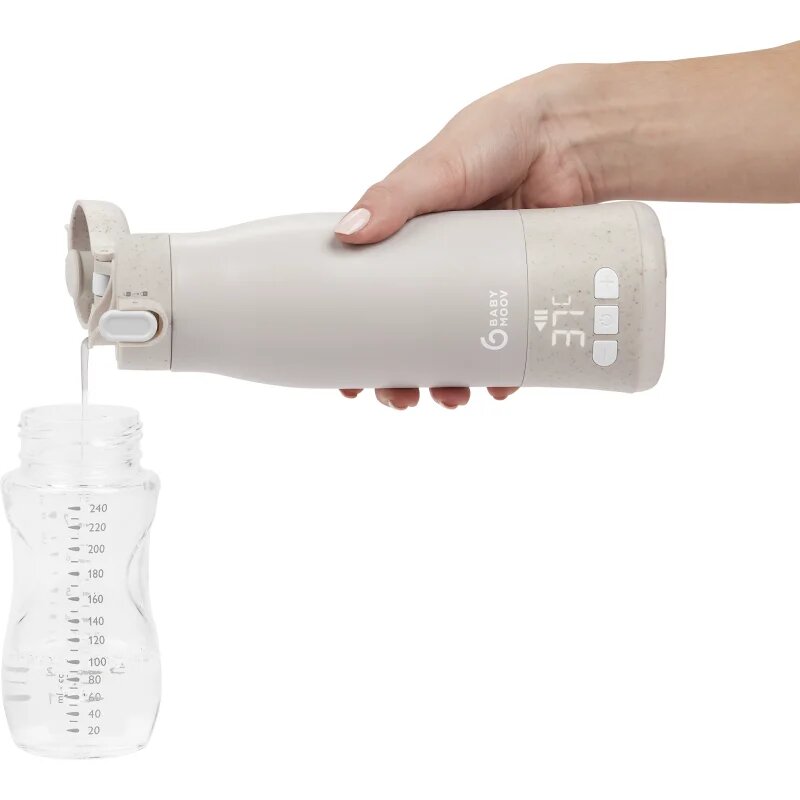 Babymoov Moov & Feed нагряваща се бутилка Mineral Beige 1 бр.