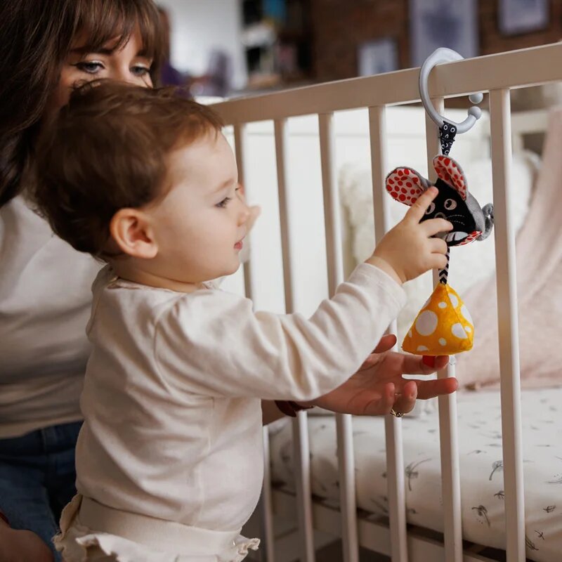 BabyOno Mouse дрънкалка 0m+ 1 бр.