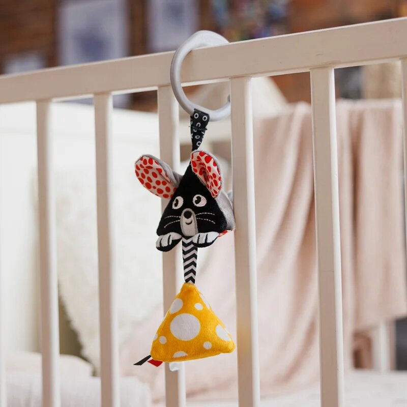 BabyOno Mouse дрънкалка 0m+ 1 бр.
