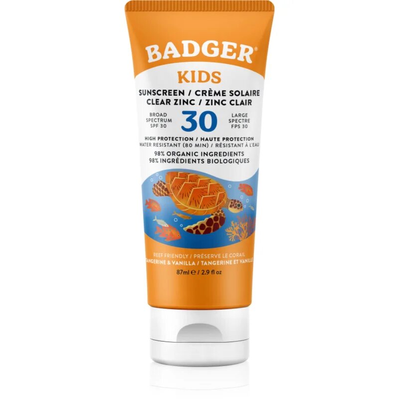 Badger Sun детски крем за слънчеви бани SPF 30 87 мл.