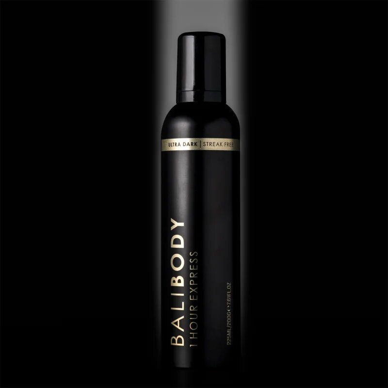 Bali Body 1 Hour Express Ultra Dark автобронзант-мус цвят Ultra Dark 225 мл.