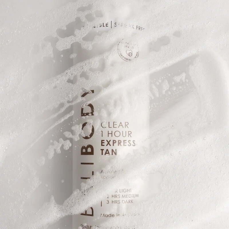 Bali Body Clear Express Tan прозрачна автобронзираща пяна 225 мл.