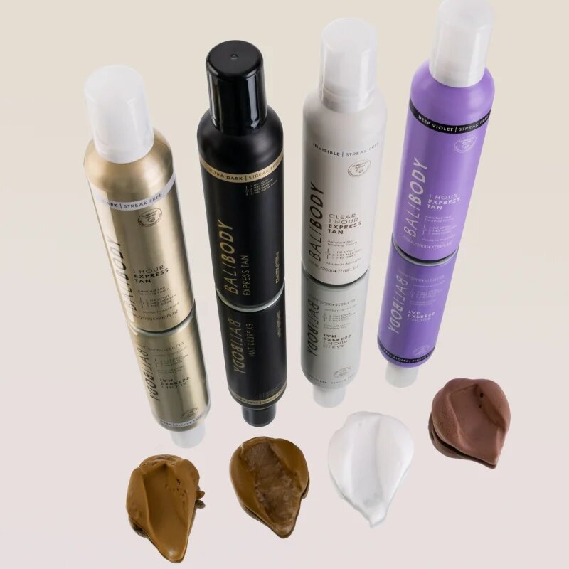 Bali Body Clear Express Tan прозрачна автобронзираща пяна 225 мл.