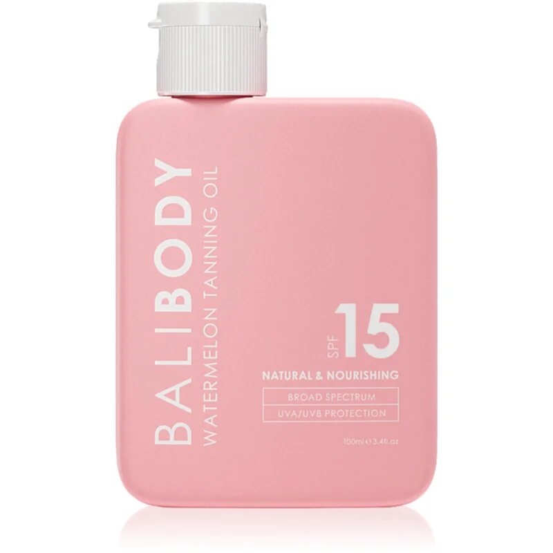 Bali Body Watermelon Tanning Oil олио за загар SPF 15 100 мл.
