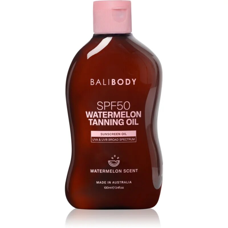 Bali Body Watermelon Tanning Oil олио за загар SPF 50 100 мл.