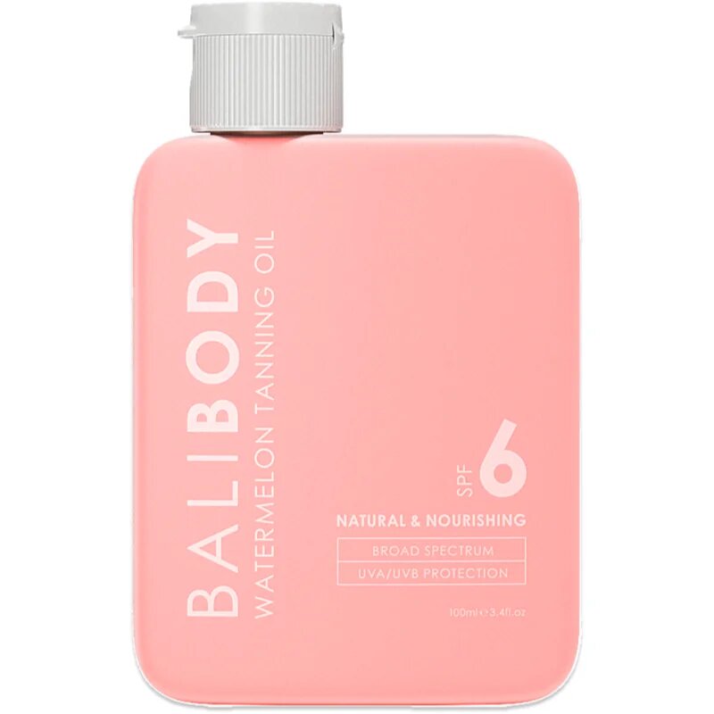 Bali Body Watermelon Tanning Oil олио за загар SPF 6 100 мл.