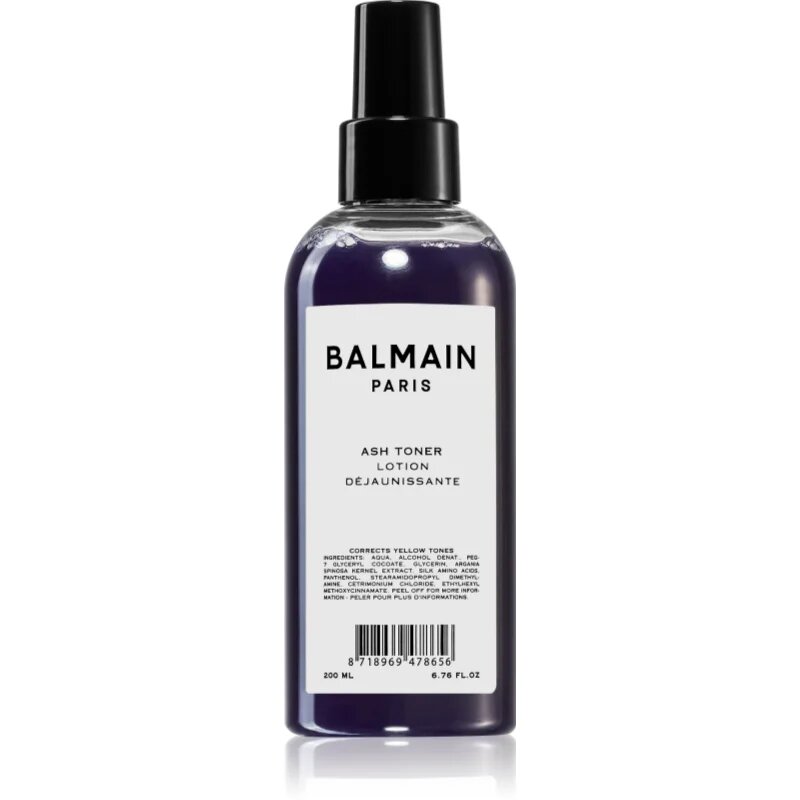 Balmain Hair Couture Ash Toner изсветляваща основа за руса коса 200 мл.