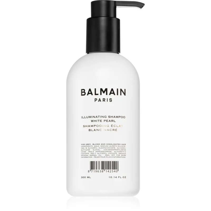 Balmain Hair Couture Illuminating шампоан за блясък за блонд коса и коса с кичури 300 мл.