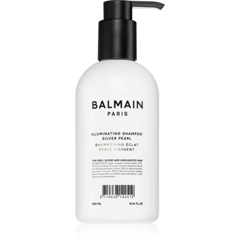 Balmain Hair Couture lluminating Shampoo Silver Pearl шампоан за руса коса 300 мл.