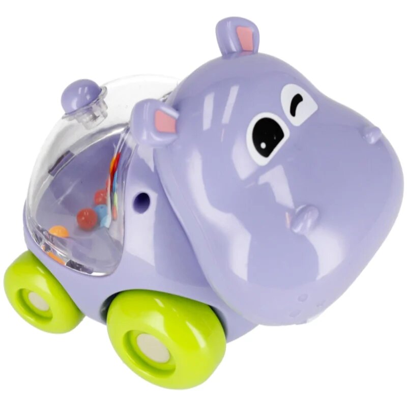 Bam-Bam Rattle дрънкалка 6m+ Cartoon Slide Car 1 бр.