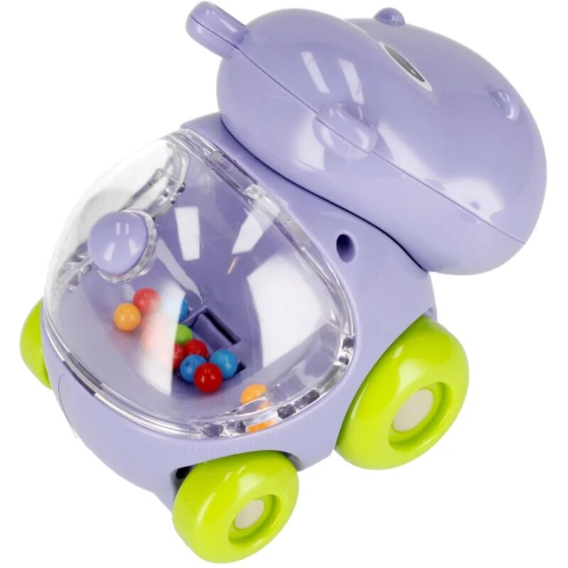 Bam-Bam Rattle дрънкалка 6m+ Cartoon Slide Car 1 бр.