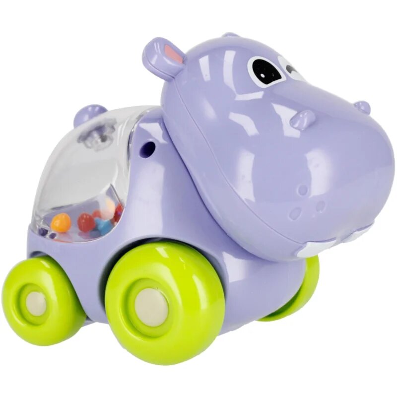 Bam-Bam Rattle дрънкалка 6m+ Cartoon Slide Car 1 бр.
