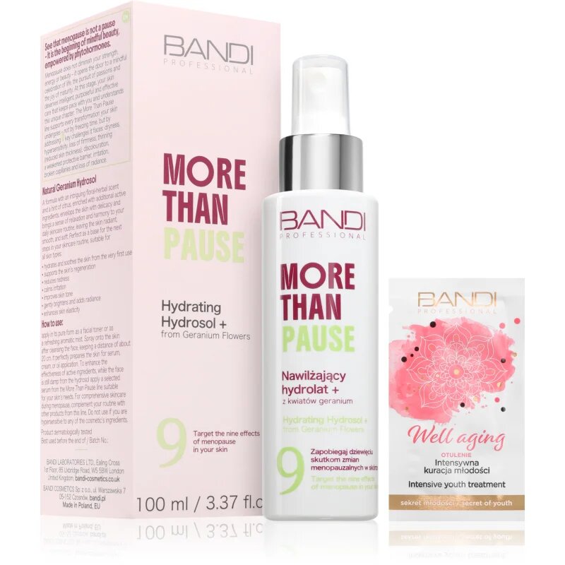 BANDI More Than Pause енергизираща хидратираща мъгла за лице 100 мл.
