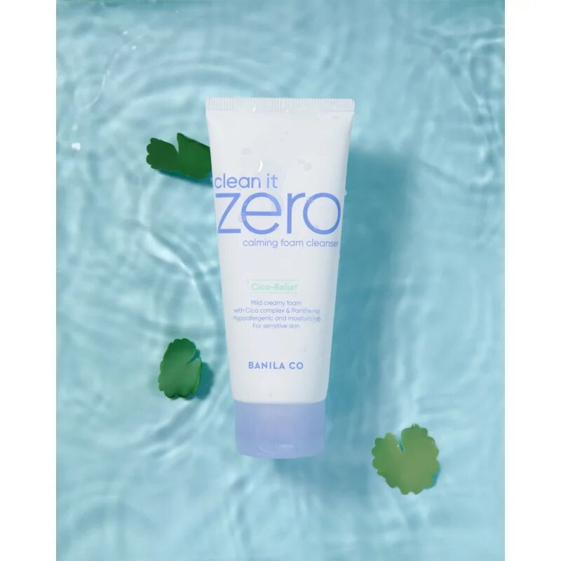 Banila Co. clean it zero calming почистваща пяна-крем за успокояване и подсилване на чувствителната кожа 150 мл.