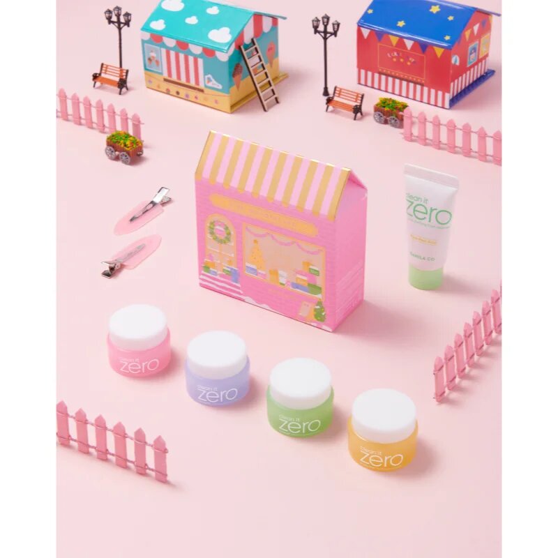 Banila Co. clean it zero Pink Wonderland Special Set коледен подаръчен комплект за перфектно почистена кожа