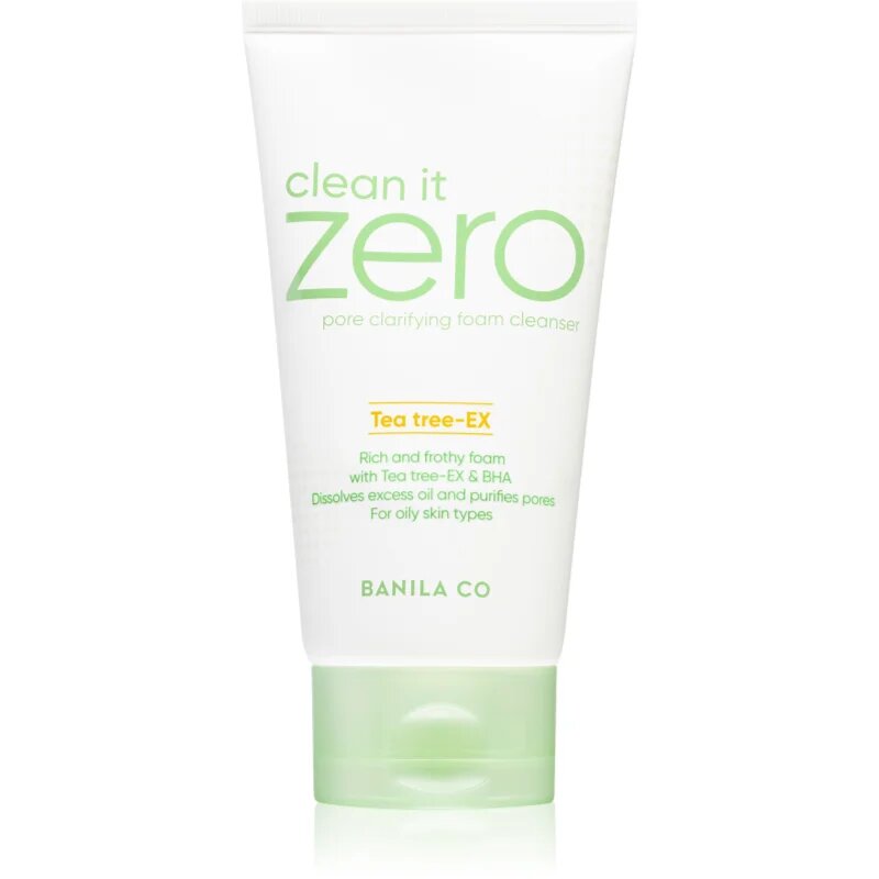 Banila Co. clean it zero pore clarifying почистваща пяна-крем за хидратиране на кожата и минимизиране на порите 150 мл.