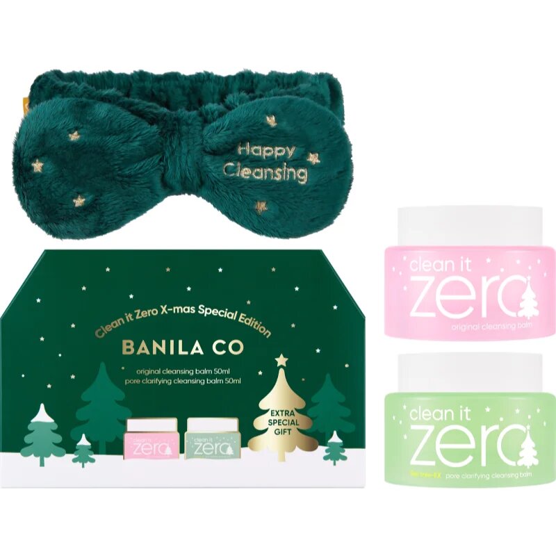 Banila Co. clean it zero X-Mas Special Edition Set коледен подаръчен комплект за перфектно почистена кожа