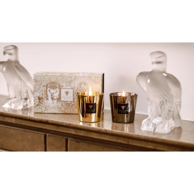 Baobab Collection Aurum & Platinum Les Exclusives Duo Candle Box подаръчен комплект