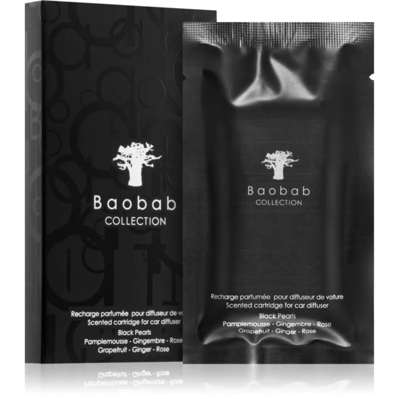Baobab Collection Black Pearls aроматизатор за автомобил пълнител 1 бр.