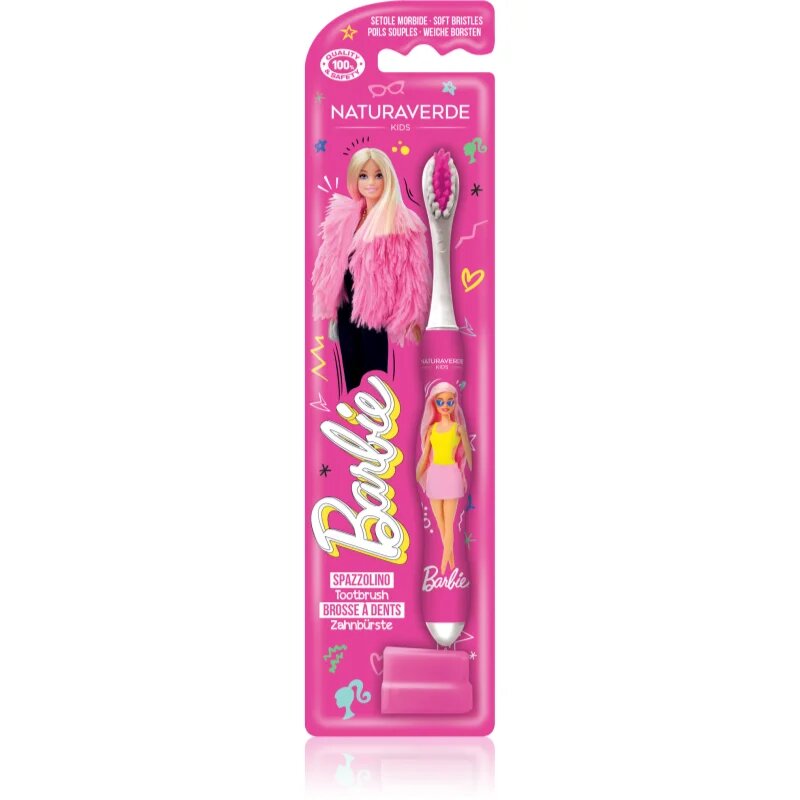 Barbie Naturaverde Kids четка за зъби за деца 1 бр.