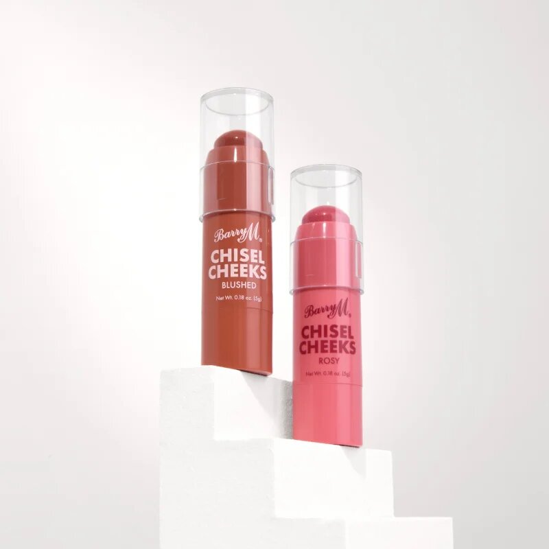 Barry M Chisel Cheeks кремообразен руж в стик duo balení 2x5 гр.