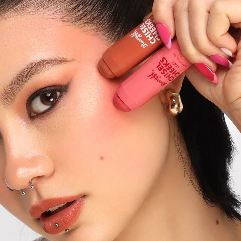 Barry M Chisel Cheeks кремообразен руж в стик duo balení 2x5 гр.