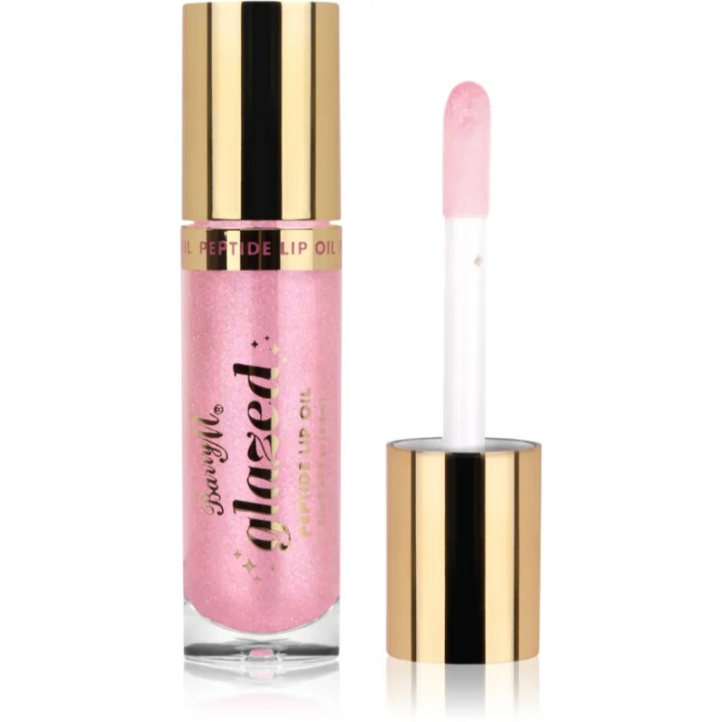 Barry M Glazed блестящо масло за устни цвят So Wishful 6.5 мл.