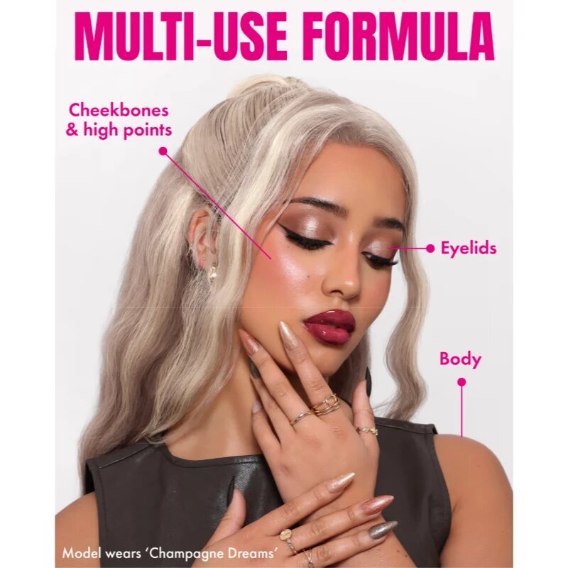 Barry M Glazed сенки за очи-гел цвят Sparkling wine Dreams 3.5 гр.