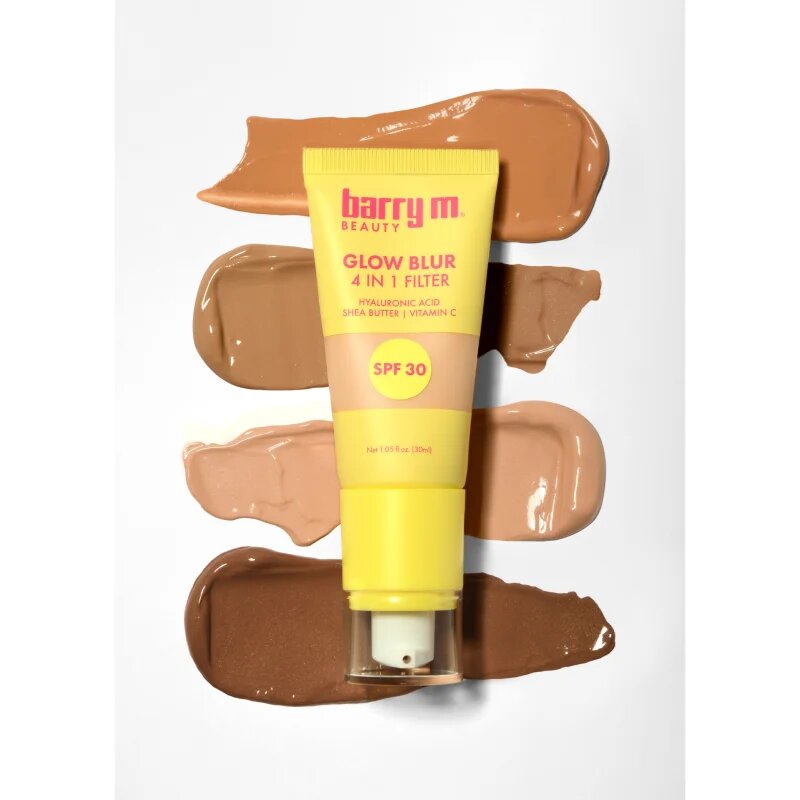Barry M Glow Blur озаряваща основа SPF 30 цвят Medium 30 мл.