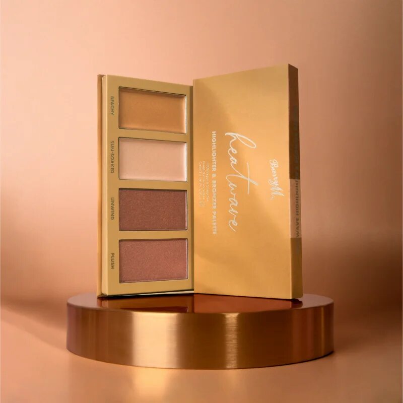 Barry M Heatwave палитра хайлайтъри 24 гр.