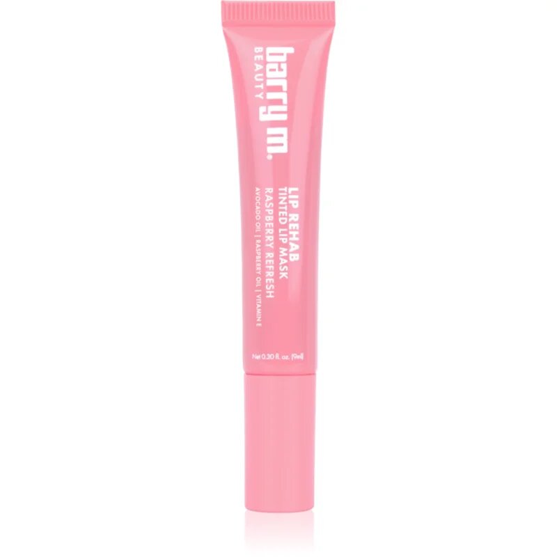 Barry M Lip Rehab подхранваща тонираща маска за устни цвят Raspberry Refresh 10 мл.