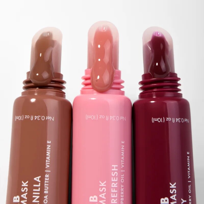 Barry M Lip Rehab подхранваща тонираща маска за устни цвят Raspberry Refresh 10 мл.