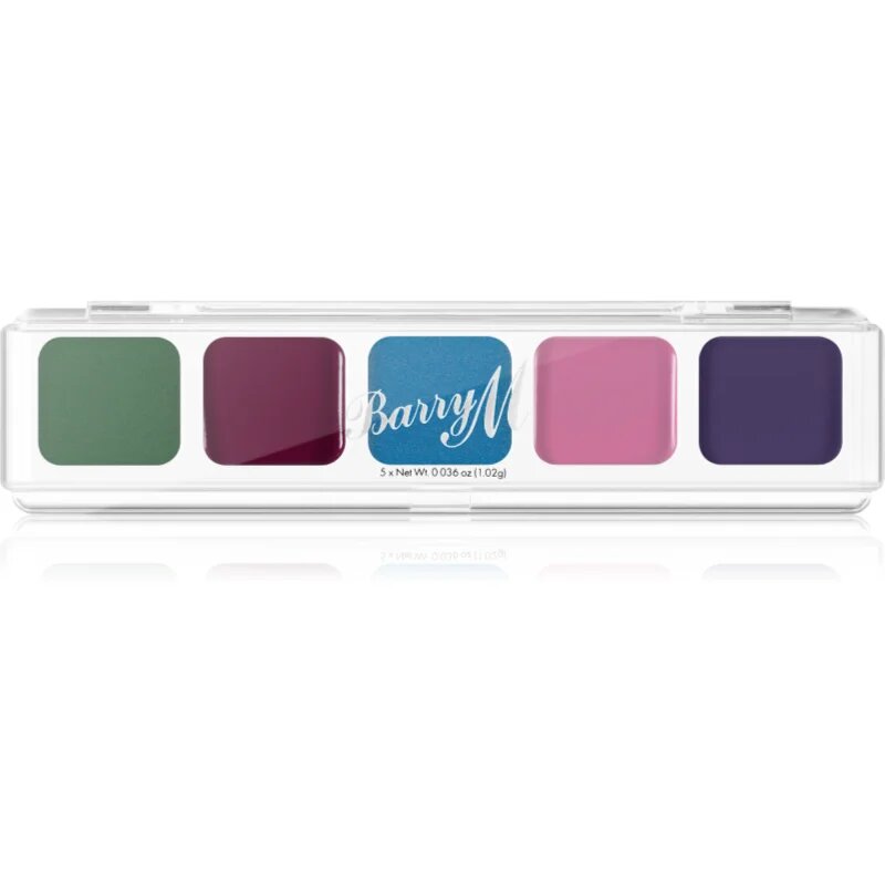 Barry M Mini Palette кремообразни сенки за очи цвят The Jewels 51 гр.