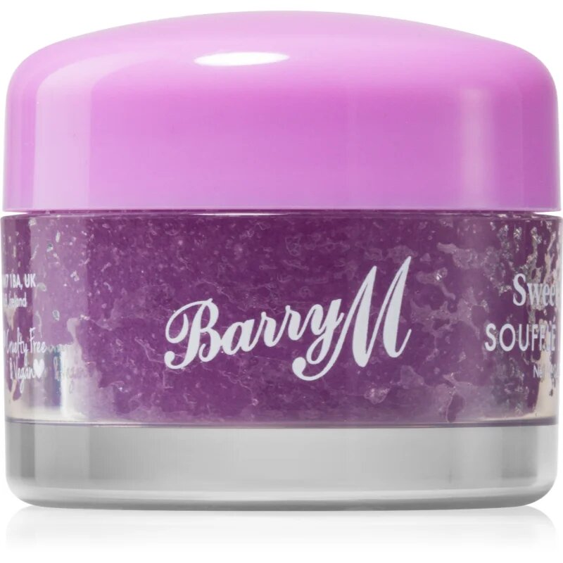 Barry M Soufflé Lip Scrub пилинг за устни цвят Sweet Candy 15 гр.