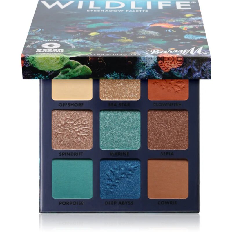 Barry M Wildlife Ocean палитра сенки за очи 108 гр.