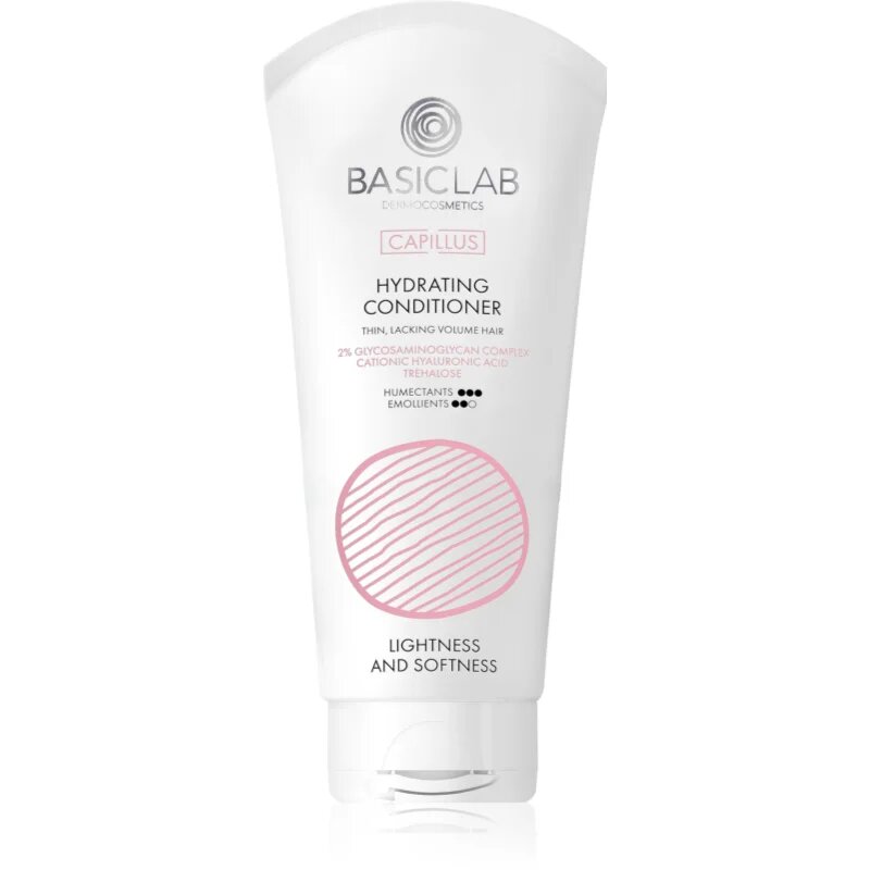 BasicLab Dermocosmetics Capillus лек балсам с хидратиращ ефект 100 мл.