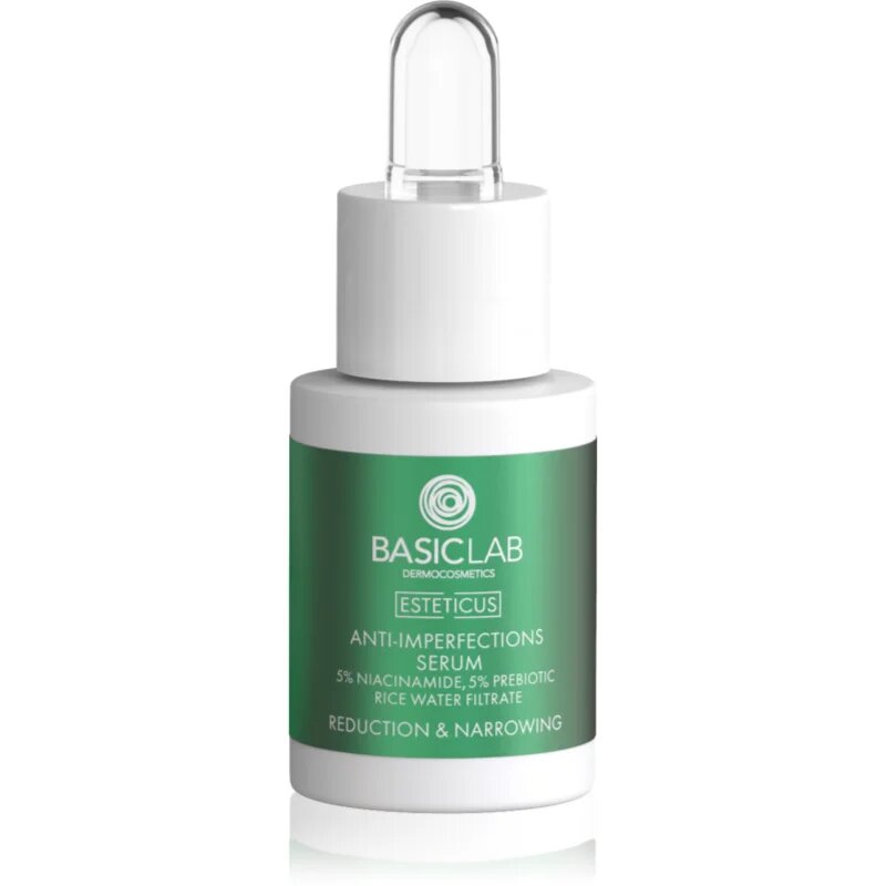 BasicLab Dermocosmetics Esteticus лек серум за мазна и проблемна кожа 15 мл.