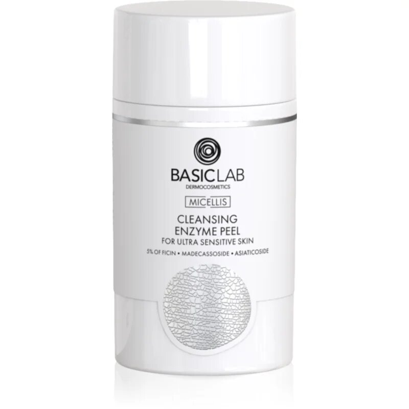 BasicLab Dermocosmetics Micellis нежен ензимен пилинг за много чувствителна кожа 35 гр.